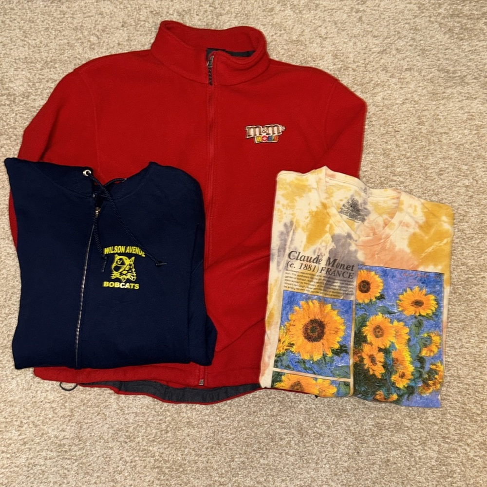 Port Authority Men’s Crewneck Heavy Jacket + free gifts (USED)